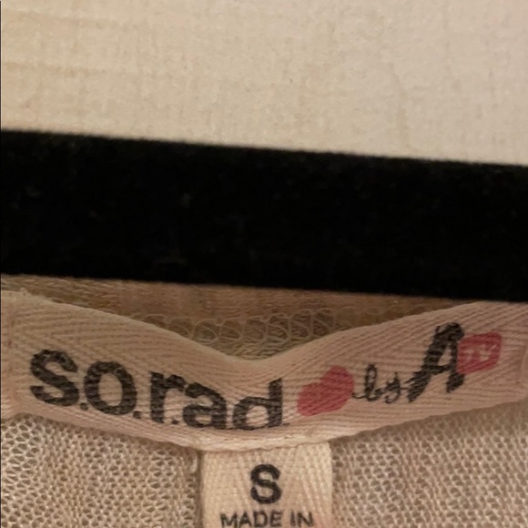 s.o. r.a.d. by ATV Cardigan Size Small - Picture 4 of 8